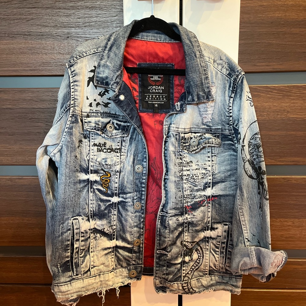 JORDAN CRAIG DENIM JACKET
